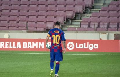 Leo Messi el juliol passat.