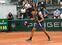 Alcaraz celebra su triunfo contra Basilashvili, el jueves en la Pista 14 de Roland Garros.