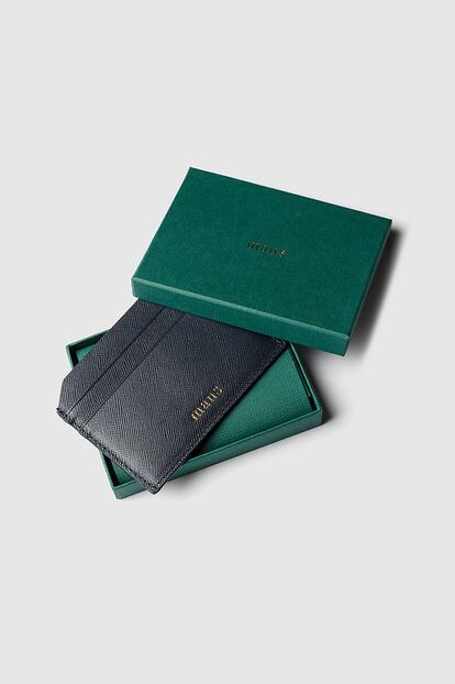 Tarjetero de piel Mans Concept Menswear.
