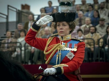 Olivia Colman como Isabel II en una escena de la cuarta temporada de 'The Crown'.