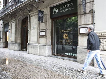 Galería de Jaume Bagot, en el centro de Barcelona.