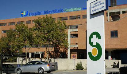 Hospital de Guadalajara, donde naci&oacute; el ni&ntilde;o.