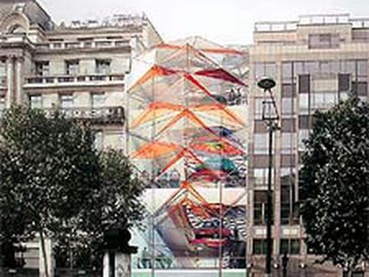 Manuelle Gautrand renovará la imagen del histórico escaparate de Citroën en los Campos Elíseos de París.