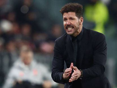 Simeone, ante la Juve.