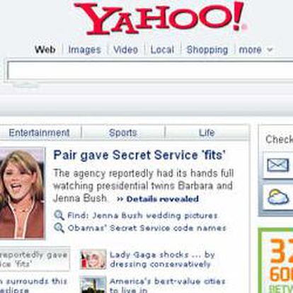 La web de Yahoo!