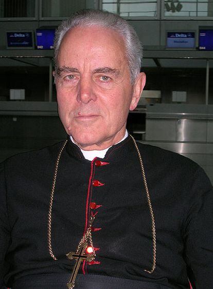 El obispo lefevbriano Richard Williamson.