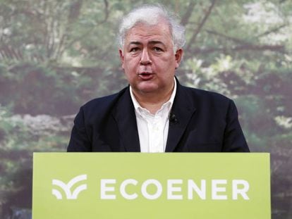 El presidente de Ecoener, Luis de Valdivia.