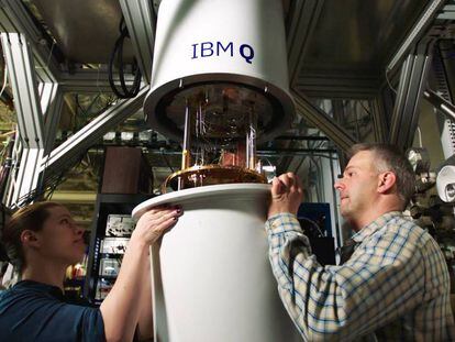 Los IBM Q requieren temperaturas cercanas al cero absoluto.