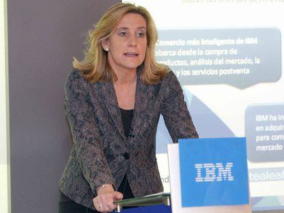 Marta Martínez, presidenta de IBM España.