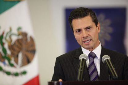 El presidente de México, Enrique Peña Nieto