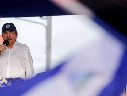 Daniel Ortega, el pasado 30 de abril en Managua. 