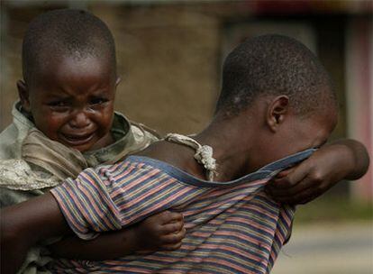 Dos niños de la República Democrática del Congo, uno de los países más pobres e inestables de África.