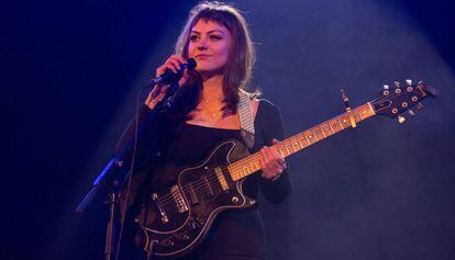 Angel Olsen, el 30 de abril en Londres. 