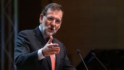 Mariano Rajoy, el pasado día 14 en Córdoba.