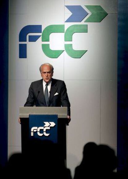 El presidente y delegado de FCC, Baldomero Falcones.