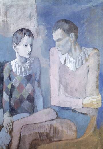 'Acróbata y joven Arlequín' (1905) de Pablo Picasso.