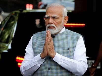 El primer ministro de la India, Narendra Modi, en Nueva Delhi el pasado 18 de septiembre.