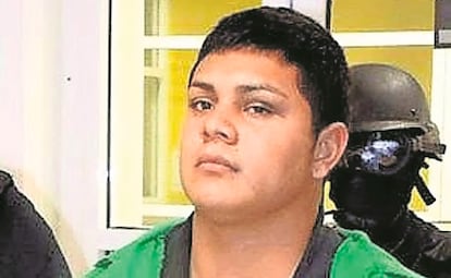 Ernesto Alfredo Piñón de la Cruz, alias el Neto, tras su primera detención, en agosto de 2009.