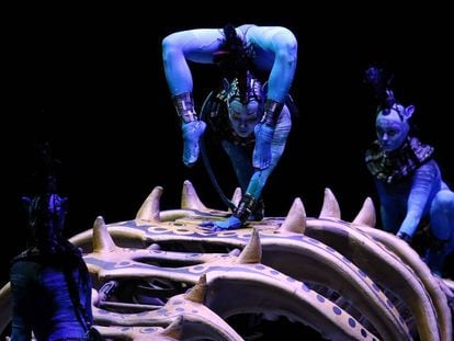 Un momento del espectaculo Toruk en el WiZink Center.