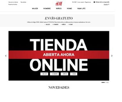 Las de H&M empiezan a vender por Internet en España | Economía | EL PAÍS