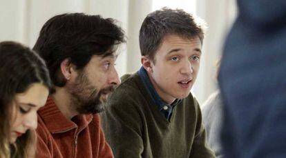 Errej&oacute;n, junto a Mayoral en el Consejo Ciudadano de Podemos.