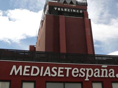 Instalaciones de Mediaset en Madrid.