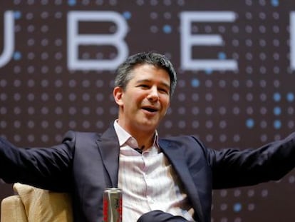 El consejero delegado de Uber, Travis Kalanick