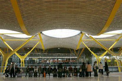 La nueva terminal T4 del aeropuerto madrileño de Barajas.