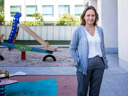 María Jesús Juárez, coordinadora de la Oficina de Atención a víctimas de la Comunidad de Madrid, en los juzgados de la mujer de la capital.