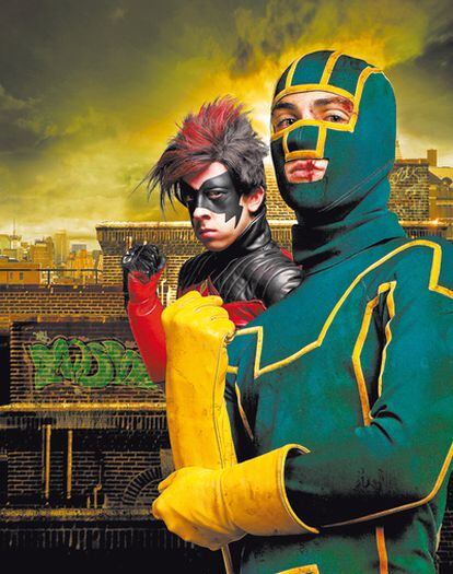 <b>Los actores Aaron Johnson y Christopher Mintz-Plasse se enfrentan en <i>Kick-Ass</i></b>