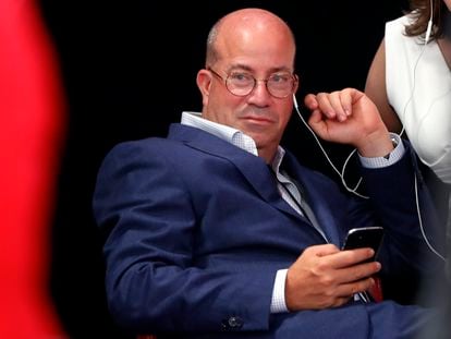 Jeff Zucker, entonces presidente de CNN