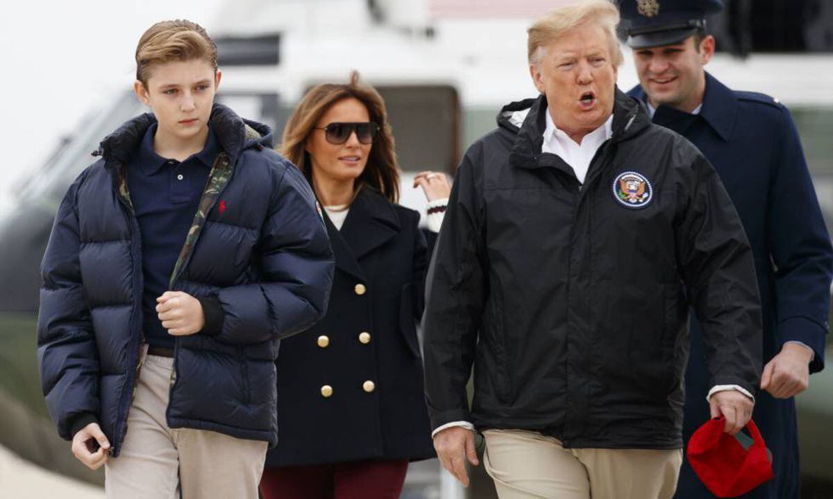 La silenciosa vida de Barron, el hijo menor de Donald Trump Gente