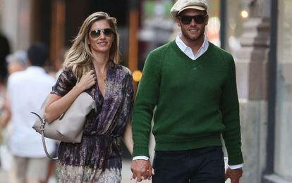 Gisele Bündchen y Tom Brady pasean en Nueva York.