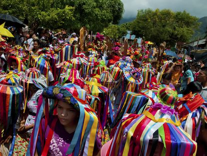 La celebración del Corpus Christi en Atanquez, Sierra Nevada, Colombia.