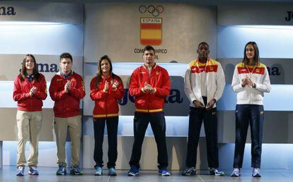 Presentación de la nueva equipación del equipo que represente a España en los Europeos de Bakú del 12 al 28 de junio