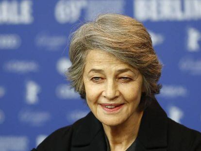 Charlotte Rampling, en la Berlinale.