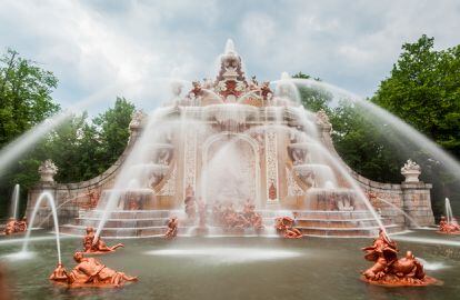 Fuente de los Baños de Diana en el Palacio de La Granja, en una imagen cedida por Patrimonio Nacional.