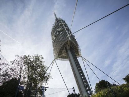 La torre de Collserola de Barcelona, en la que Cellnex participa.