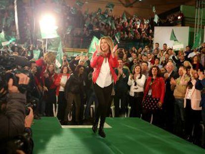 La confrontación de propuestas entre los rivales para presidir la Junta quedó eclipsado hasta el punto de que la propia Díaz acabó vinculando el resultado con el destino del PSOE en toda España.