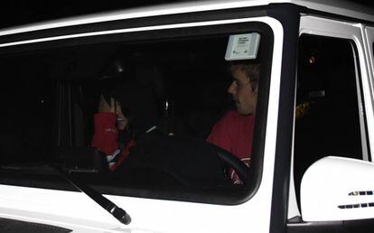 Selena Gomez y Justin Bieber, el pasado mes de noviembre en Los Ángeles.