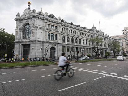 Sede del Banco de España, en Madrid.