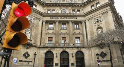 Sede histórica de Catalunya Banc, antes Caixa de Catalunya, en Barcelona