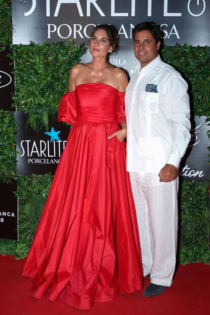 El torero Fran Rivera y su esposa Lourdes Montes.