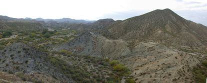 Cráter meteorito de Tabernas