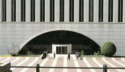 Edificio Torre Picasso, sede de FCC en Madrid.