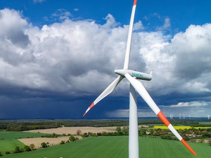 Una turbina de Siemens