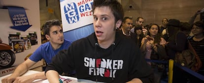 Mangel y ElRubius, dos de los 'youtubers' españoles más conocidos.