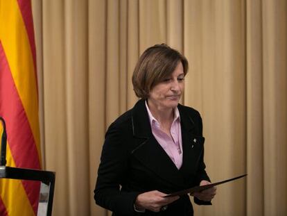 Carme Forcadell, aquest divendres.