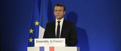 Emmanuel Macron, ganador de las presidenciales francesas