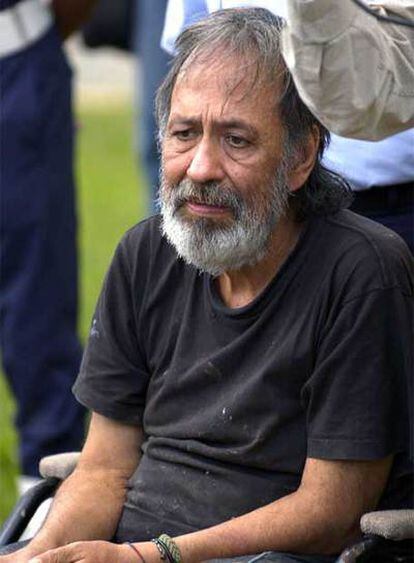 Óscar Tulio Lizcano, el domingo tras su liberación en Cali.